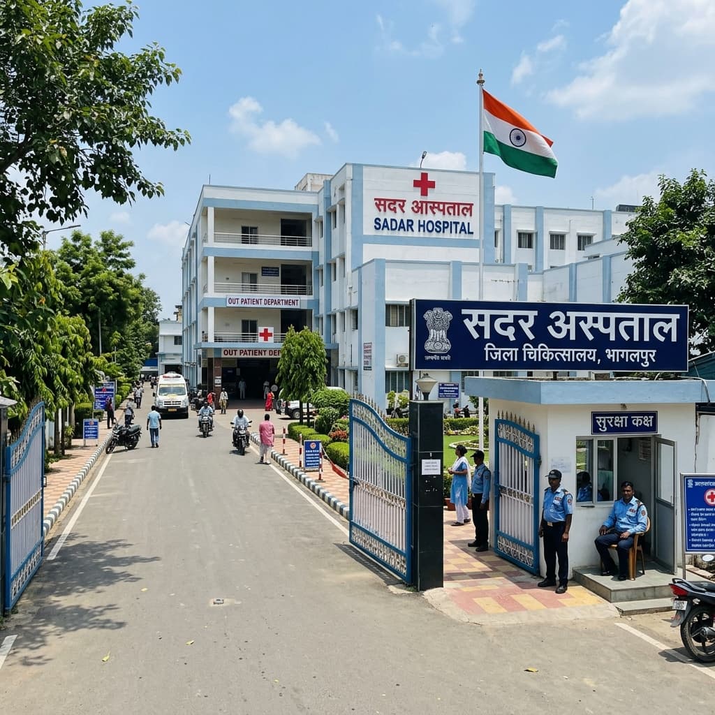 Surprise Inspection at Garhwa Sadar Hospital: Absent Medical Students, Threats by Youth Named Prince, and Appalling Hospital Conditions